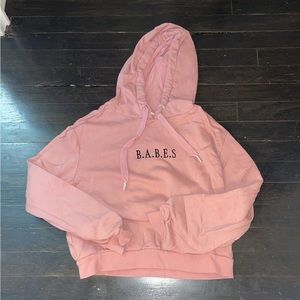 Woman’s crop hoodie